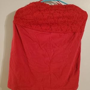 Size 3 tube top